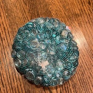 Sensory Table Blue Glass Gems